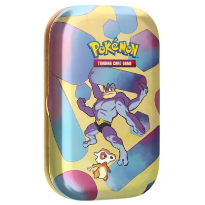 Pokethtmon Scarlet & Violet - 151 5-pack Mini Tins (Machamp, Kadabra, Meowth, Slowpoke, Arcanine)