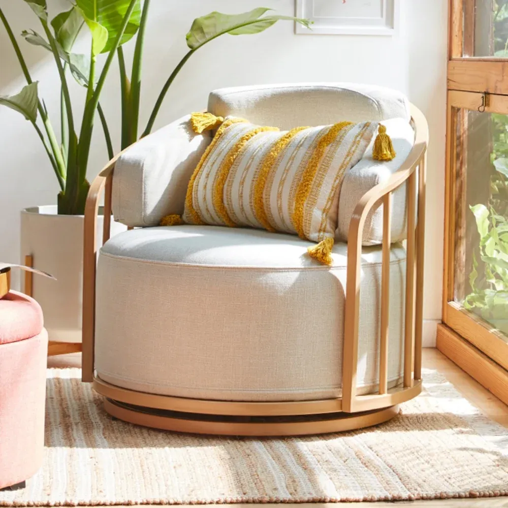 Better Homes & Gardens Lillian Swivel Birdcage Chair