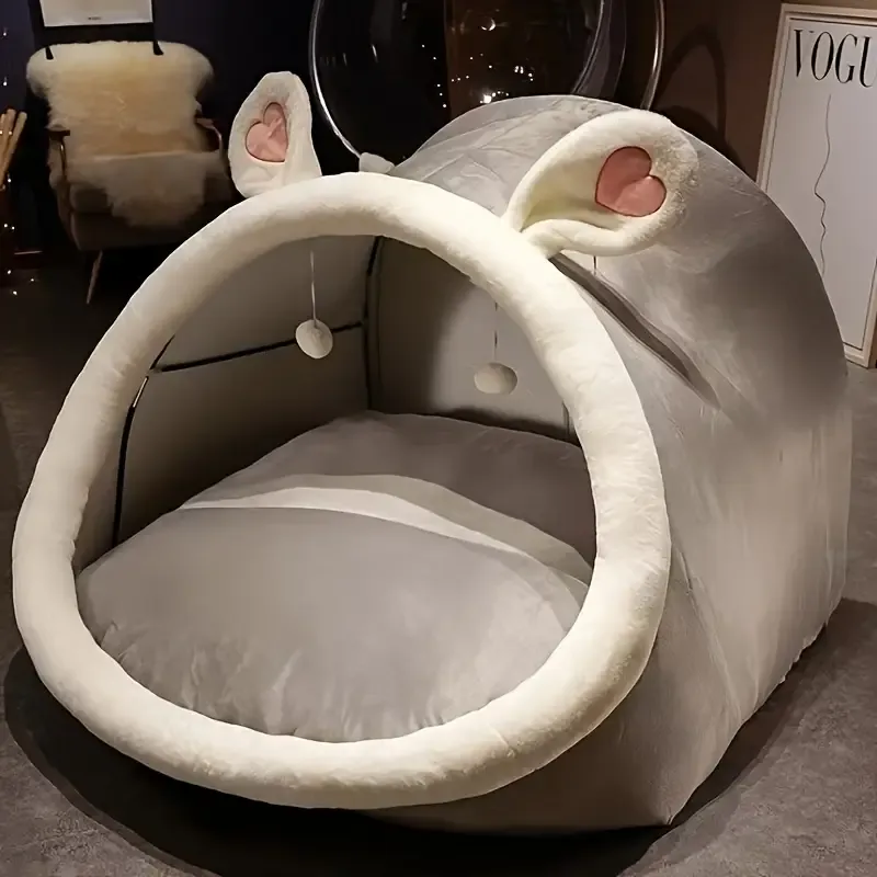 Human Dog Bed for Adults – Large Hooded Cave