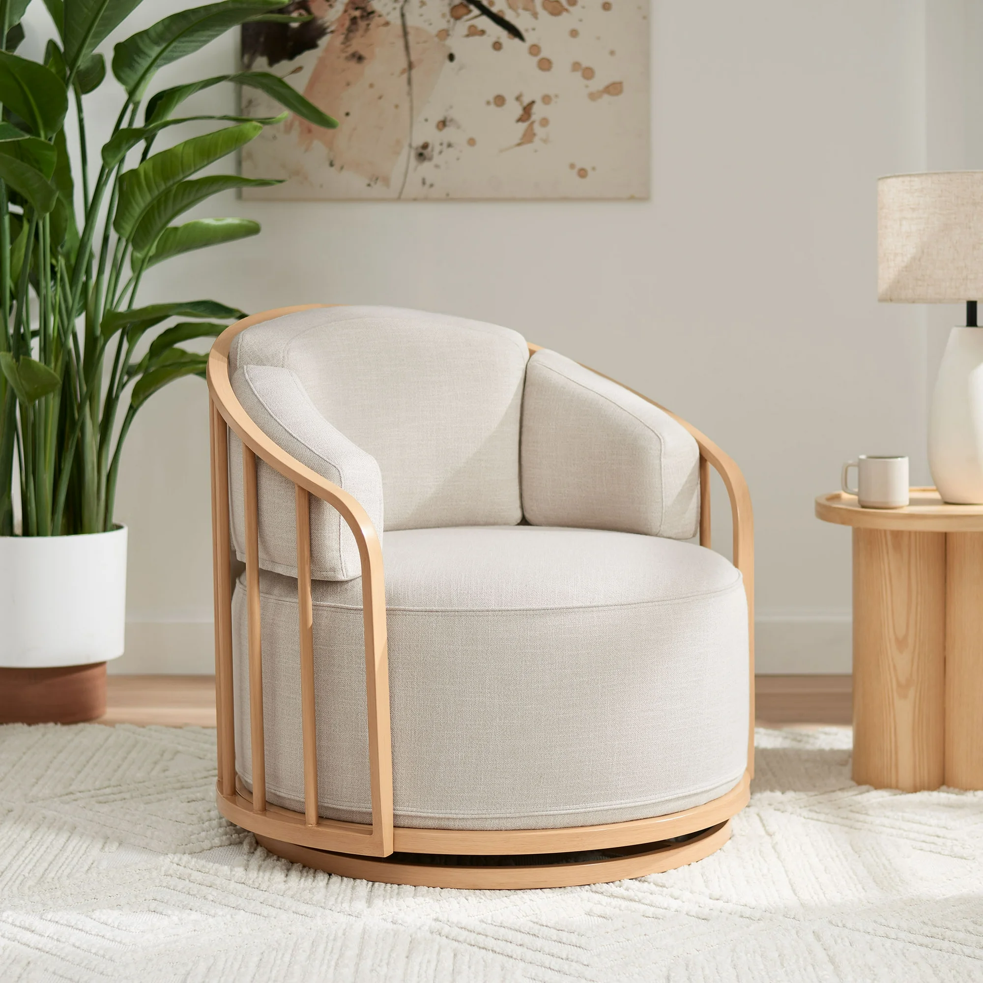 Better Homes & Gardens Lillian Swivel Birdcage Chair