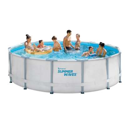 Sumthtmer Wathtves 16ft x 48in Foot Elite Frame Swimming Pool