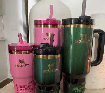 Stanley 40 Oz Stainless Steel H2.0 Flowstate Quencher Tumbler Glinda :  Target