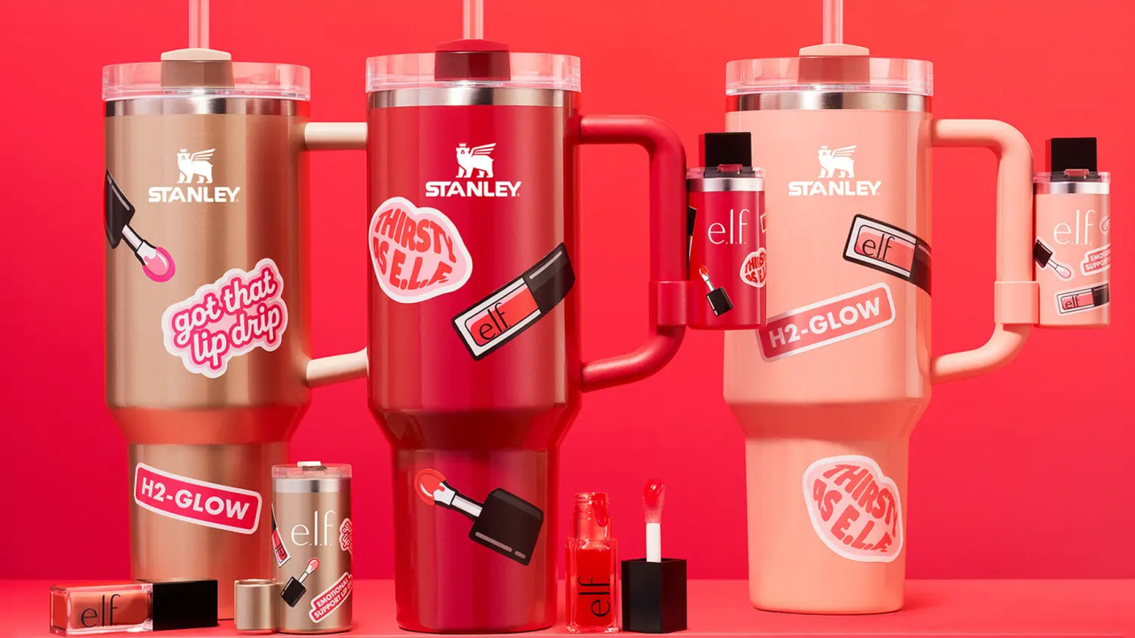 Stanley, e.l.f. Cosmetics Drop Quenchers and Tumbler Lip Oil Holder Collab