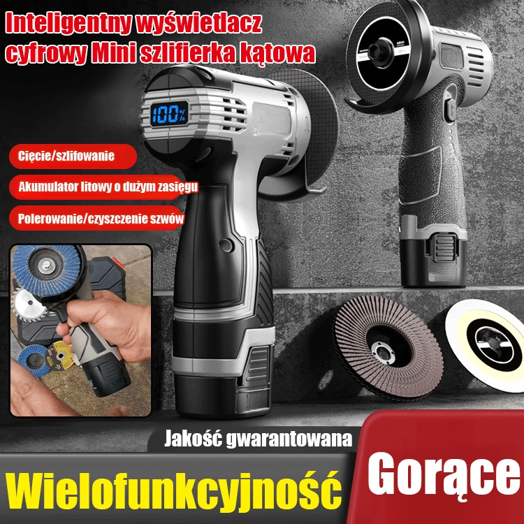 Niemiecka wielofunkcyjna szlifierka kątowa
