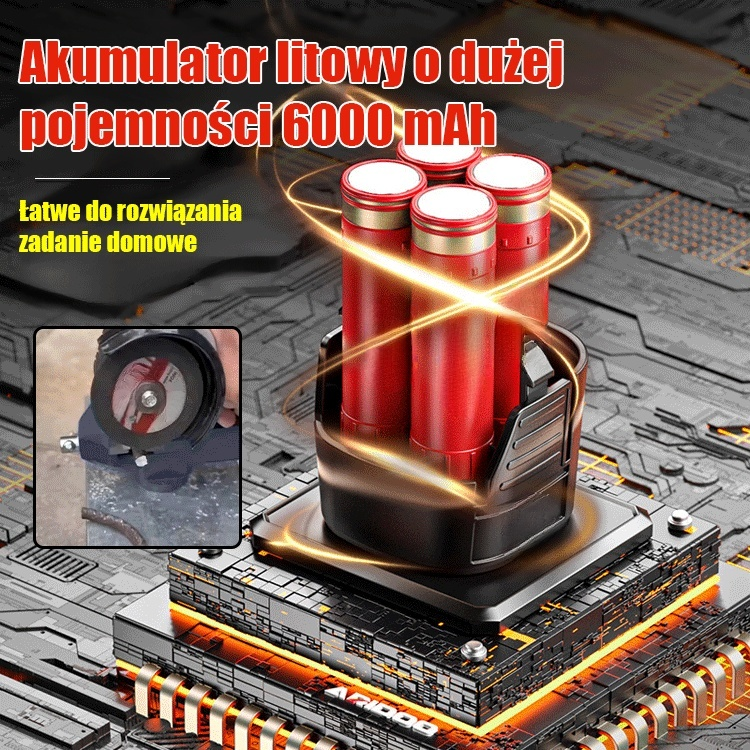 Niemiecka wielofunkcyjna szlifierka kątowa