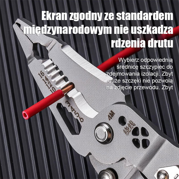 [Zrób to! ] Składany długopis elektryczny śrubokręt do ściągania izolacji