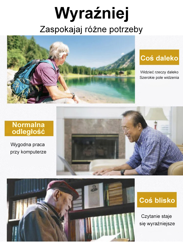 Ultra HD okulary do czytania.