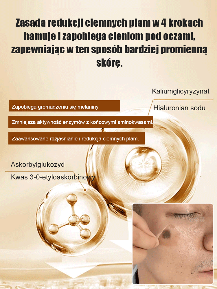 Maska wybielająca i redukująca przebarwienia