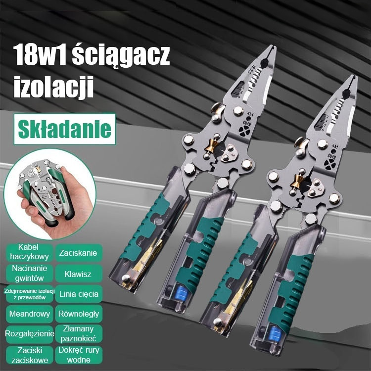 [Zrób to! ] Składany długopis elektryczny śrubokręt do ściągania izolacji