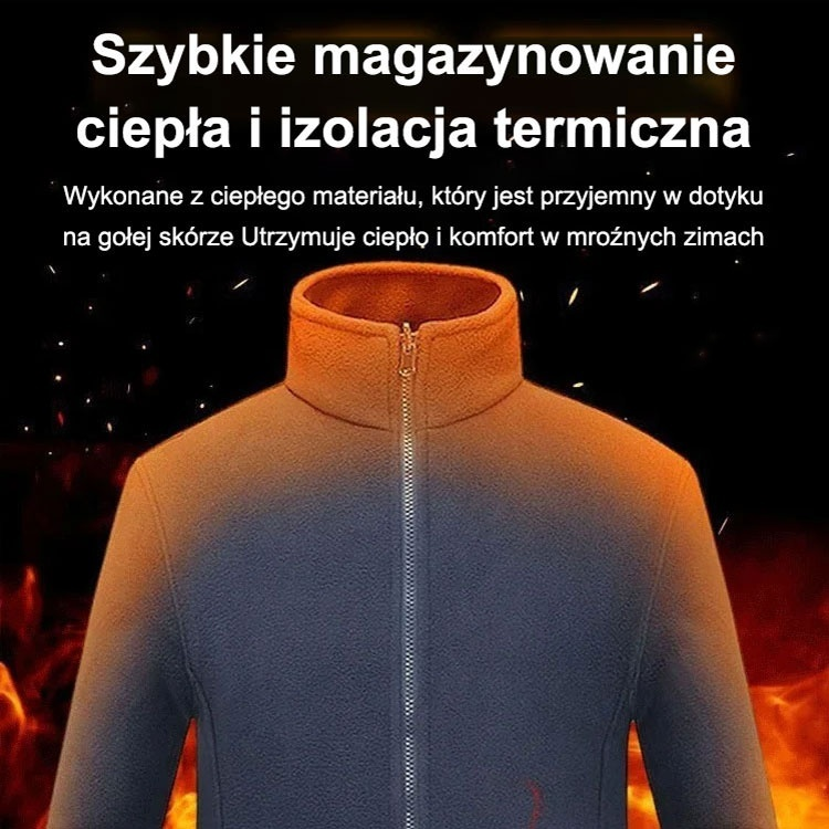 Dwuwarstwowa kurtka polarowa dla mężczyzn