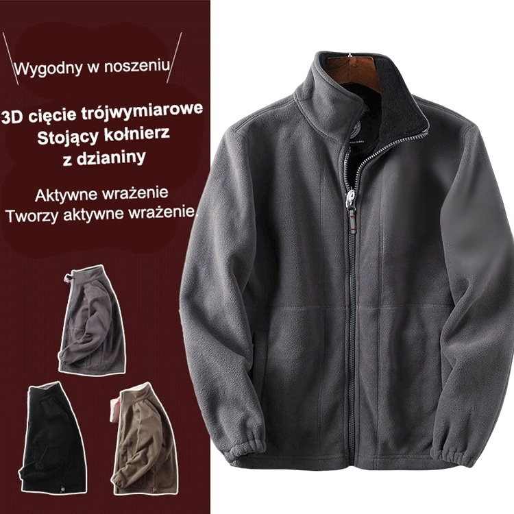 Dwuwarstwowa kurtka polarowa dla mężczyzn
