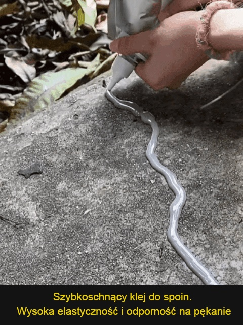 【10-sekundowa szybkość schnąca】Klej do wylewania napraw szczelin w dachu i podłodze