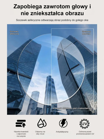 Ultra HD okulary do czytania.