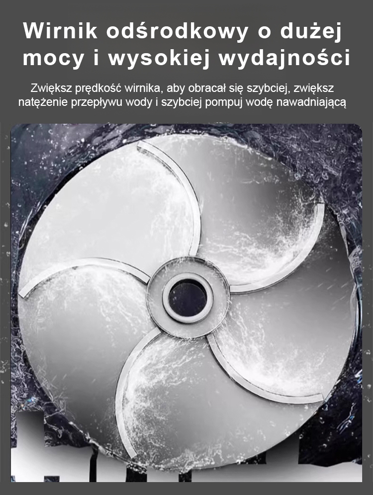 【30-krotne wzmocnienie ciśnienia】Wysokowydajna pompa zanurzeniowa prądu stałego