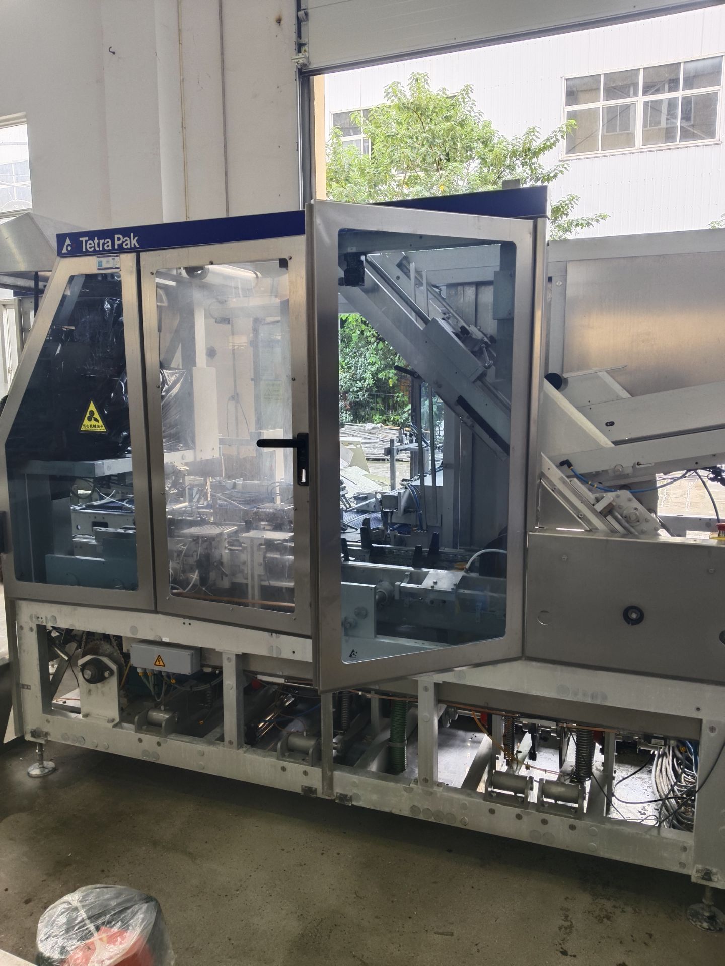 Used Tetra Pak Cardboard Packer 71