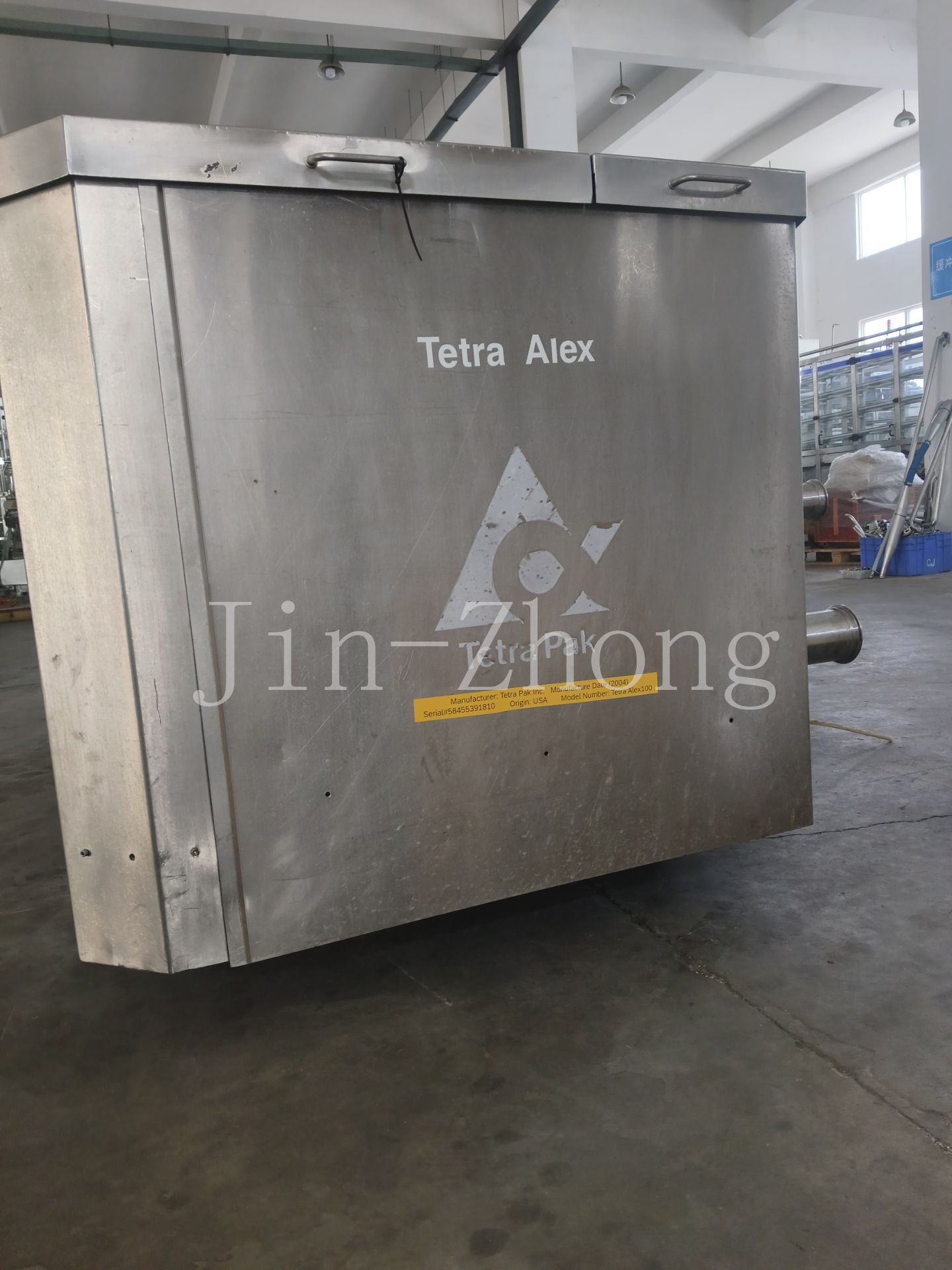 Used Tetra Pak TA100 Homogenizer 