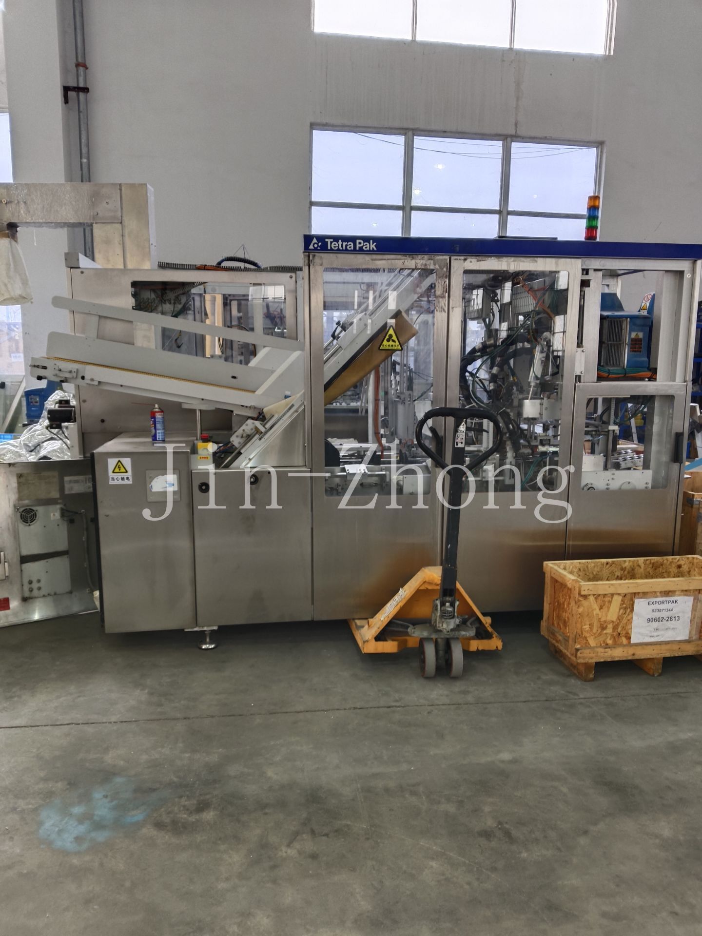 Used Tetra Pak Cardboard Packer CBP 32-3
