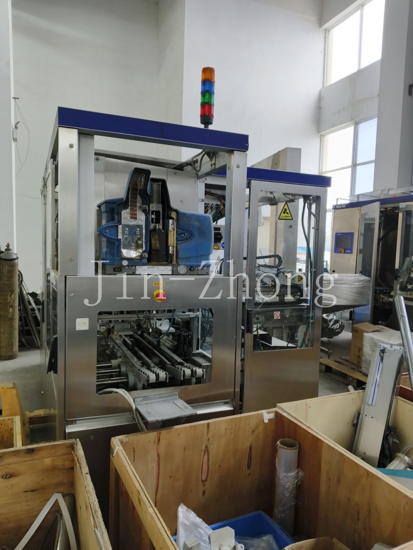Used Tetra Pak Cardboard Packer CBP 32-3