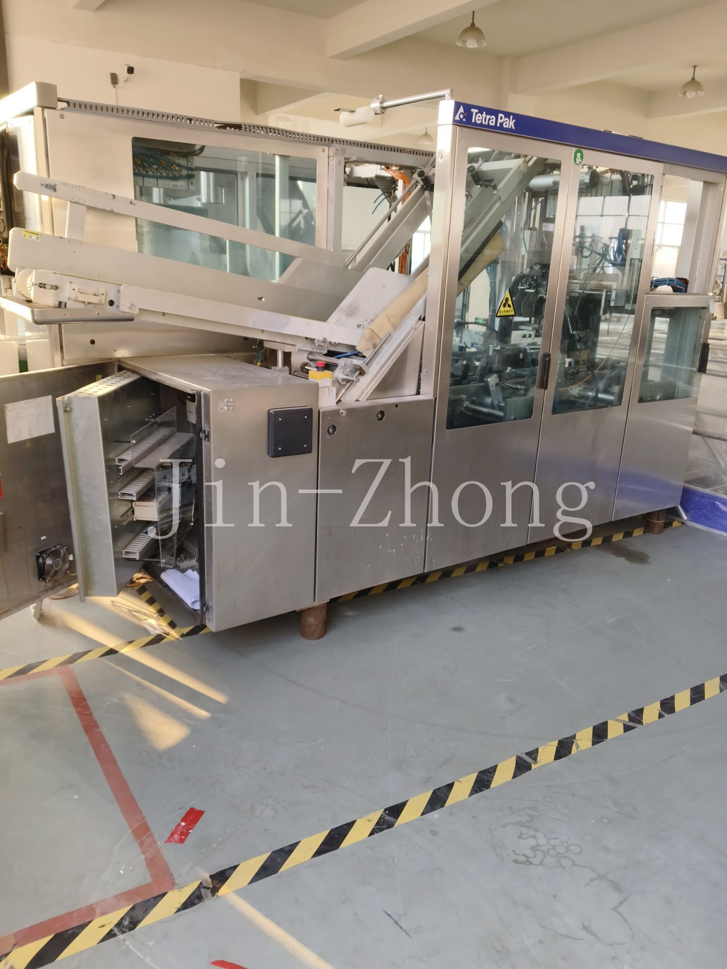 Used Tetra Pak Cardboard Packer CBP 32-2