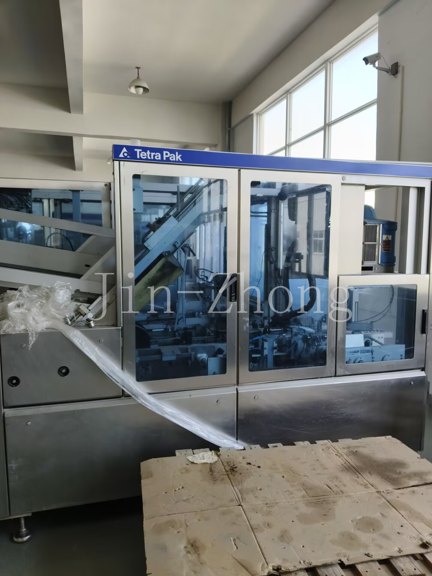 Used Tetra Pak Cardboard Packer TCBP 70-2