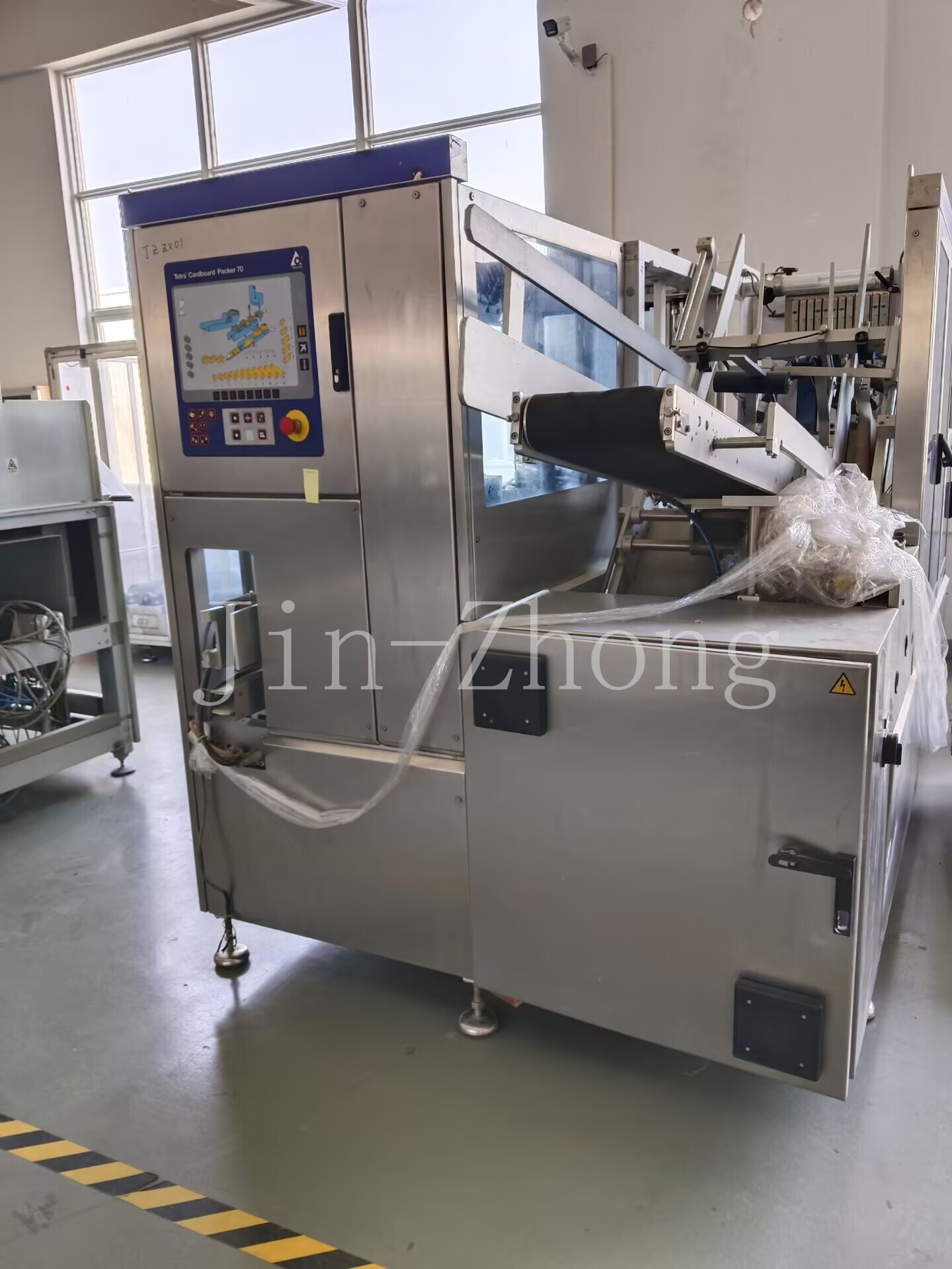 Used Tetra Pak Cardboard Packer TCBP 70-2