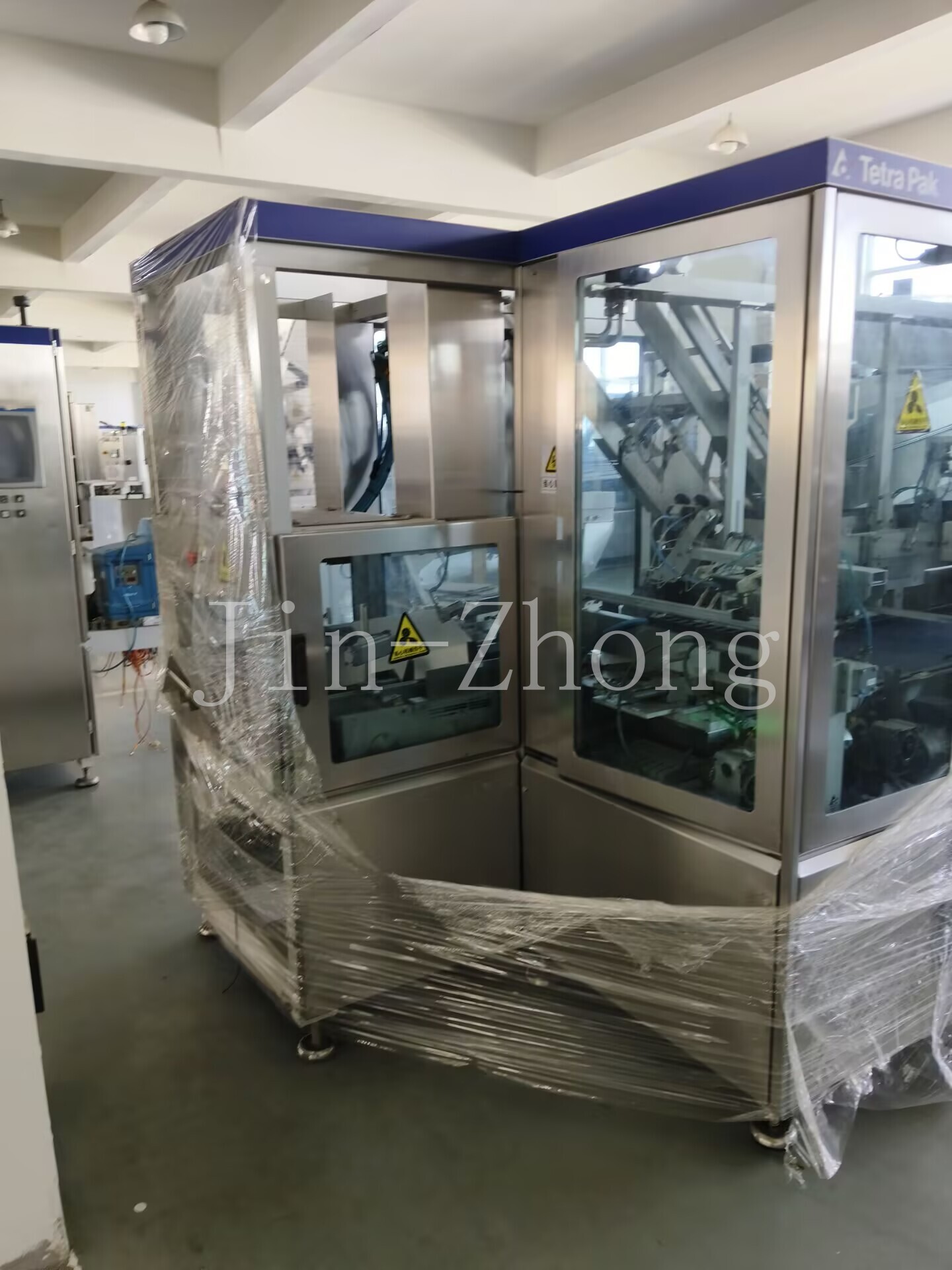 Used Tetra Pak Cardboard Packer TCBP 70-3