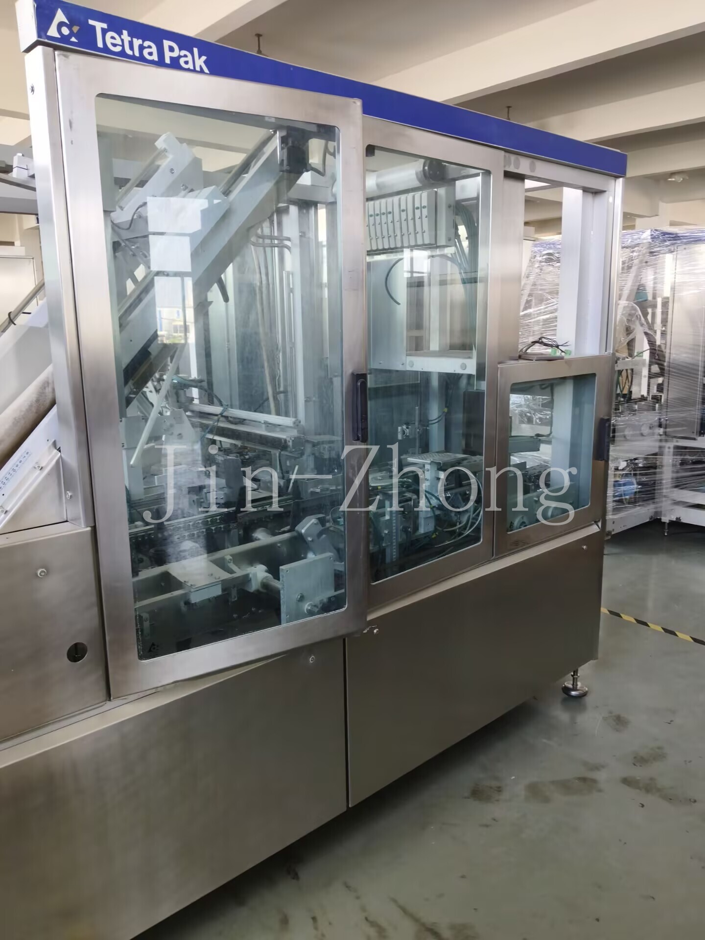 Used Tetra Pak Cardboard Packer TCBP 70-6