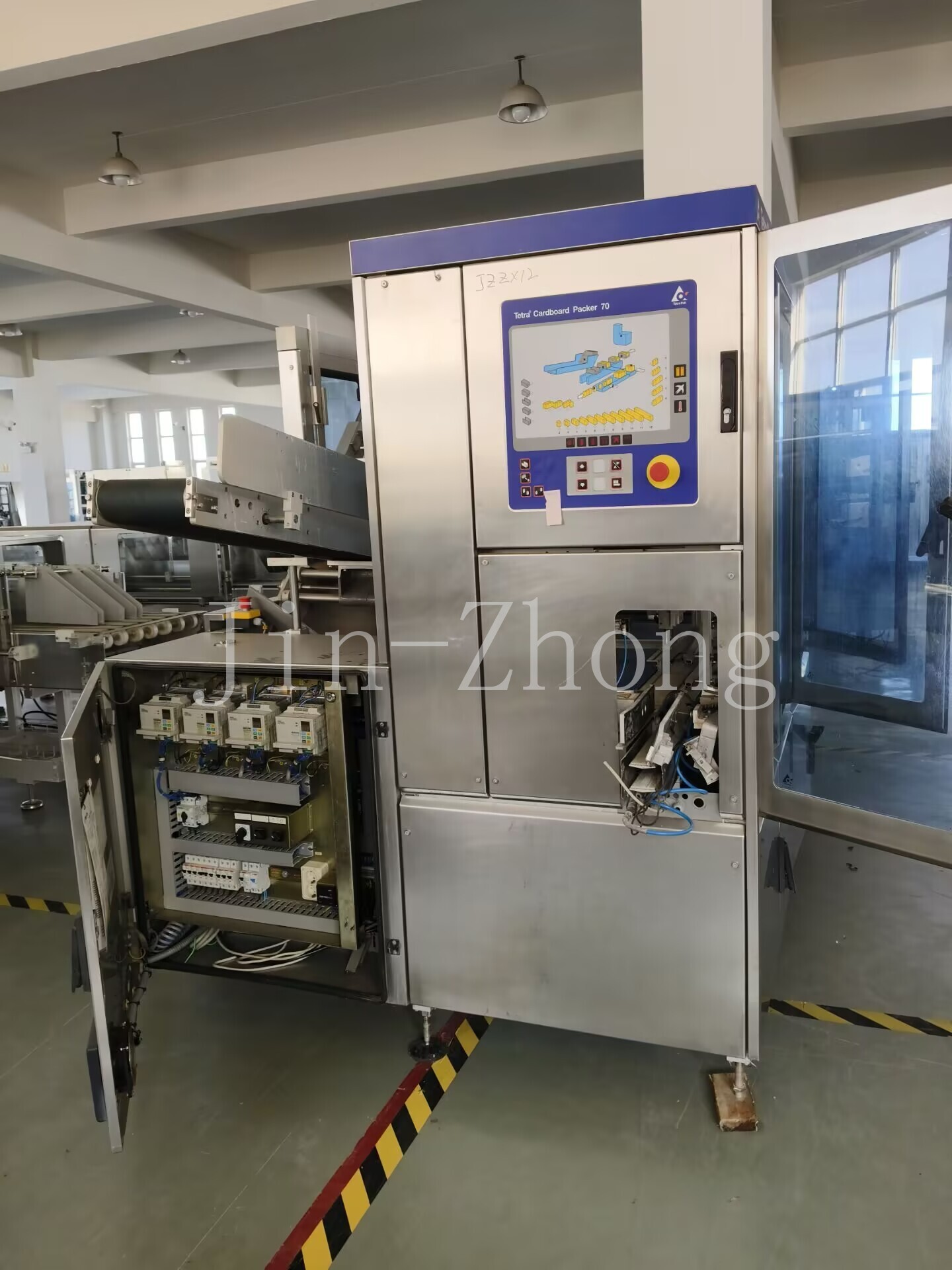 Used Tetra Pak Cardboard Packer TCBP 70-11