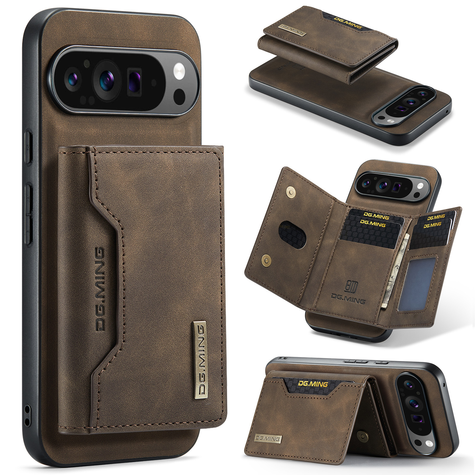 Detachable 2-in-1 Design Wallet Case for Google Pixel(M2)