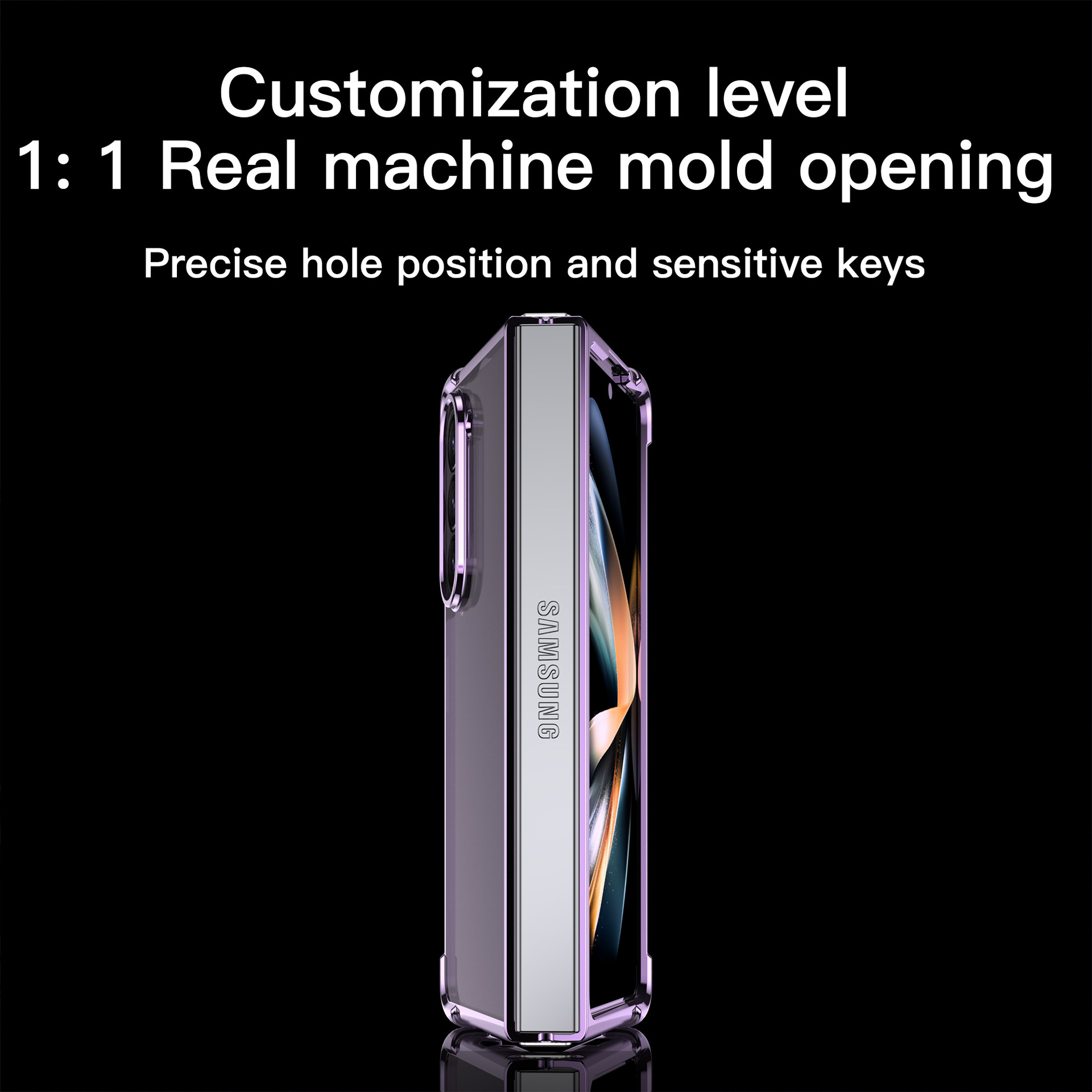 Electroplated Airbag Four-Corner Anti-Fall Protective Cover for Samsung Z Fold 6/5