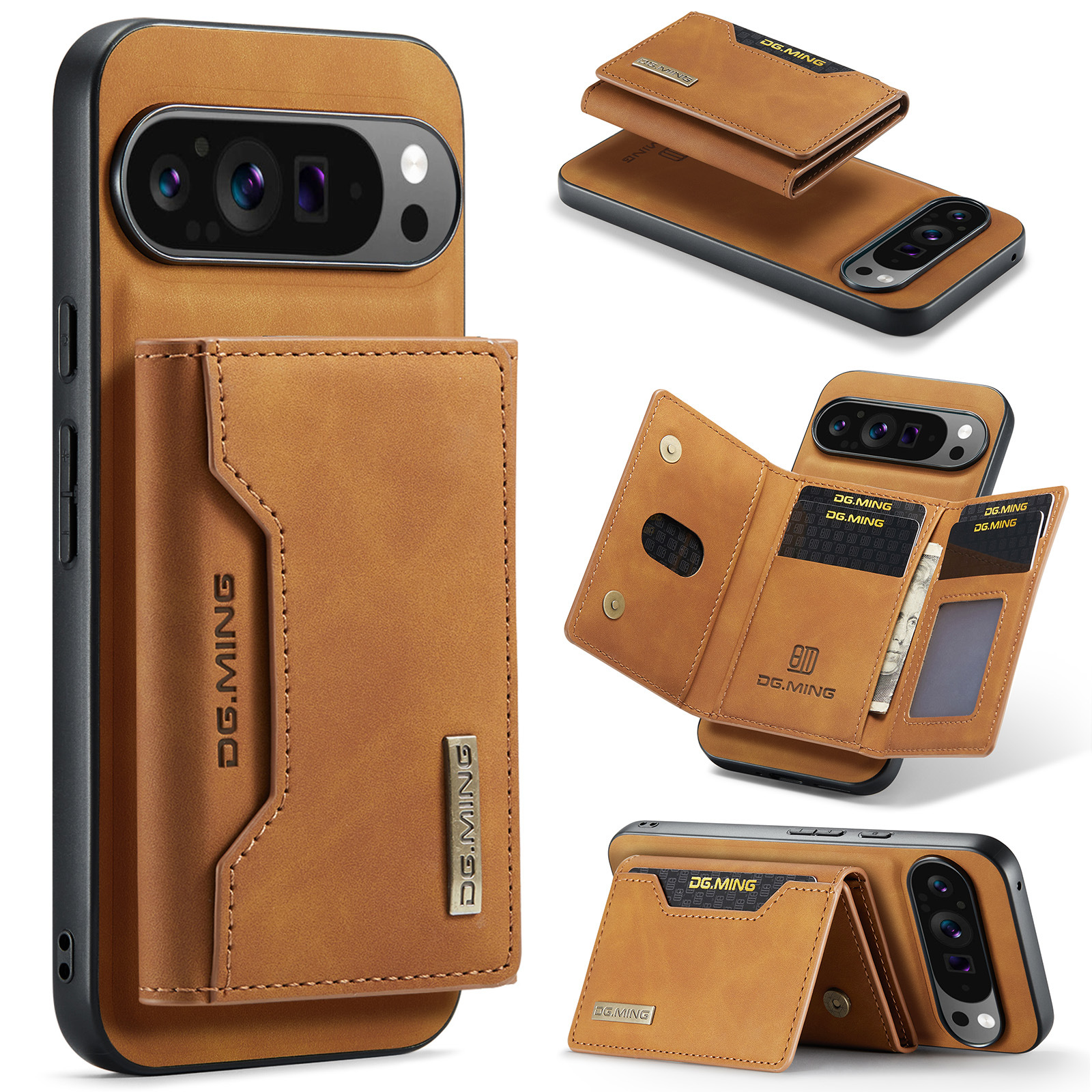 Detachable 2-in-1 Design Wallet Case for Google Pixel(M2)
