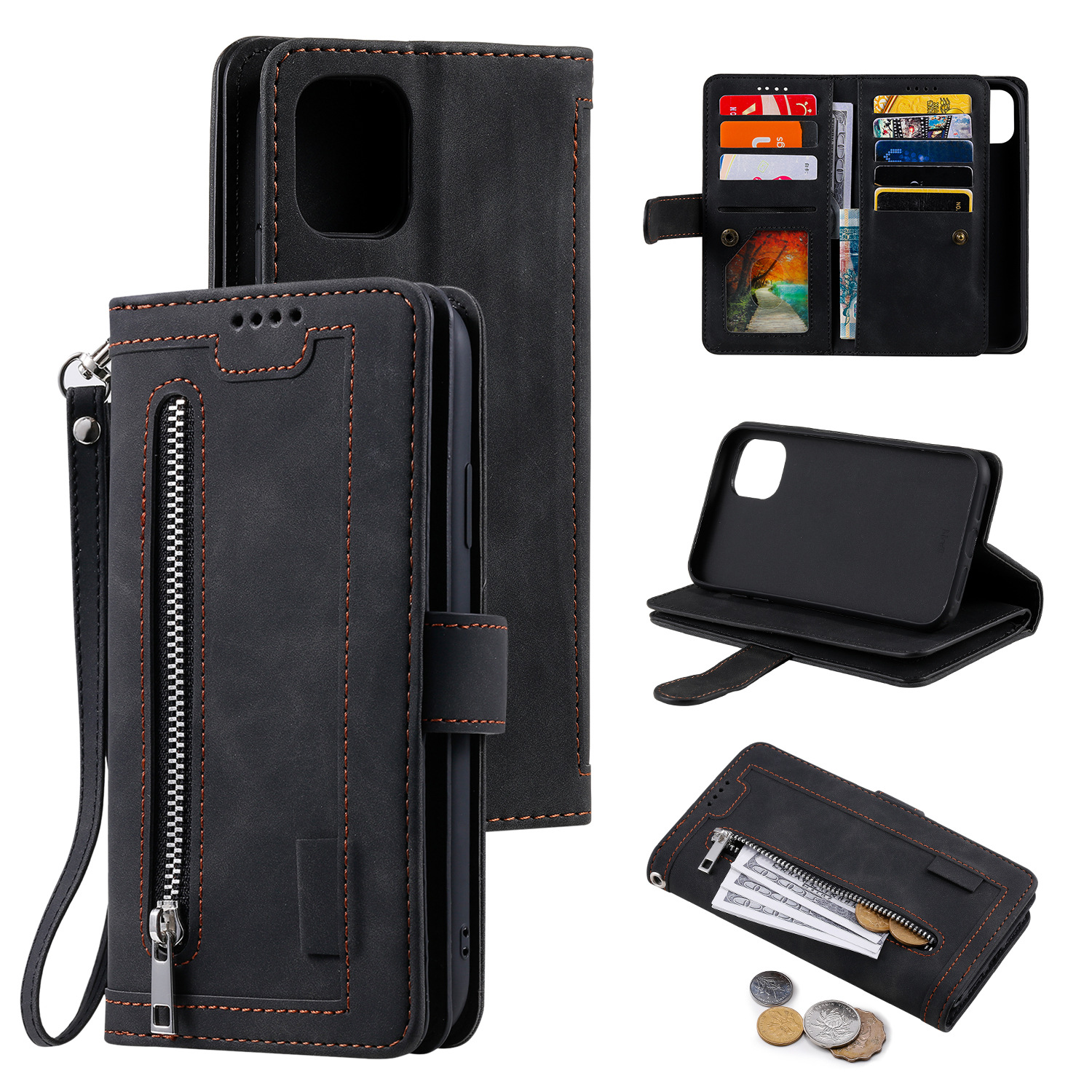 Nine Carat Chain - Multi-functional Phone Case Cover For Samsung