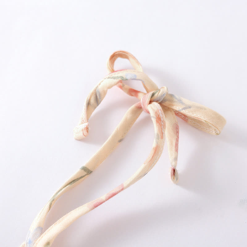 Floral Cotton Camisole Shorts Pajama Set