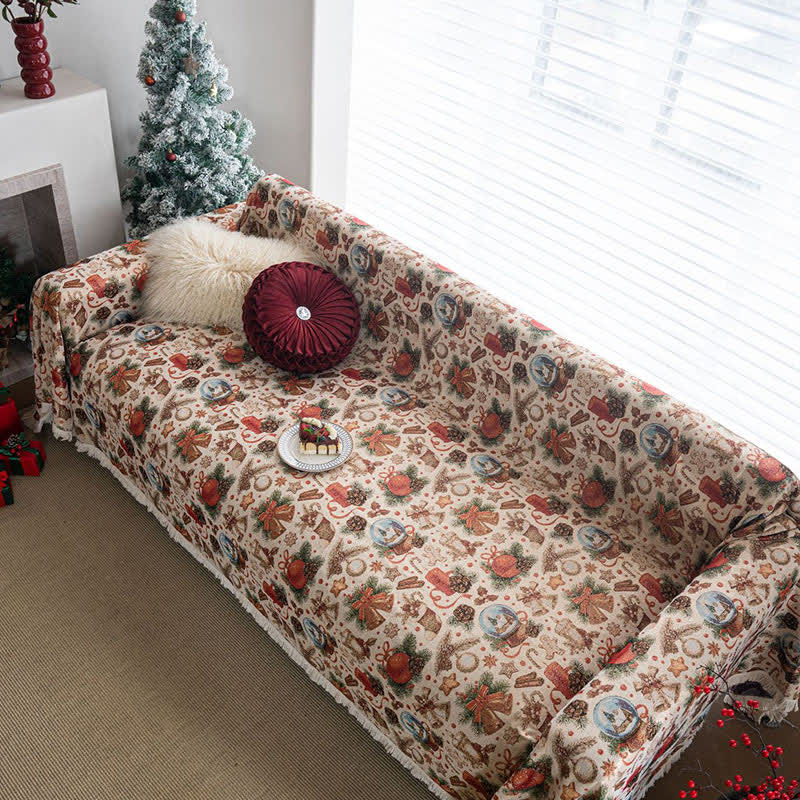 Ownkoti Christmas Crystal Ball Sofa Throw Blanket - image 3