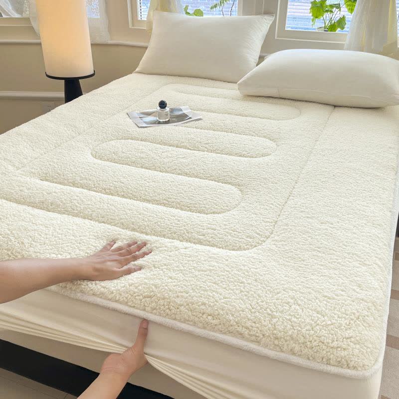 Solid Color Sherpa Warm Fitted Sheet