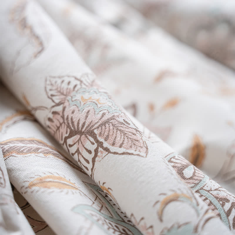 Vintage Flower Ruffled Sofa Throw Blanket