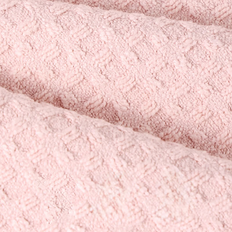 Quick-drying Waffle Weave Cotton Spa Bathrobe