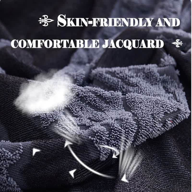 Ownkoti Jacquard Leaf Elastic Full-Wrap Slipcover - image 9