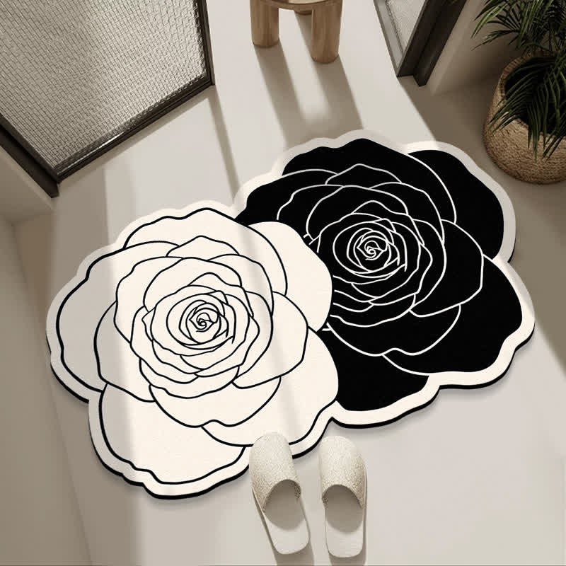 Rose Inspired Diatom Mud Bath Mat
