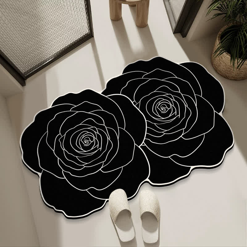 Rose Inspired Diatom Mud Bath Mat