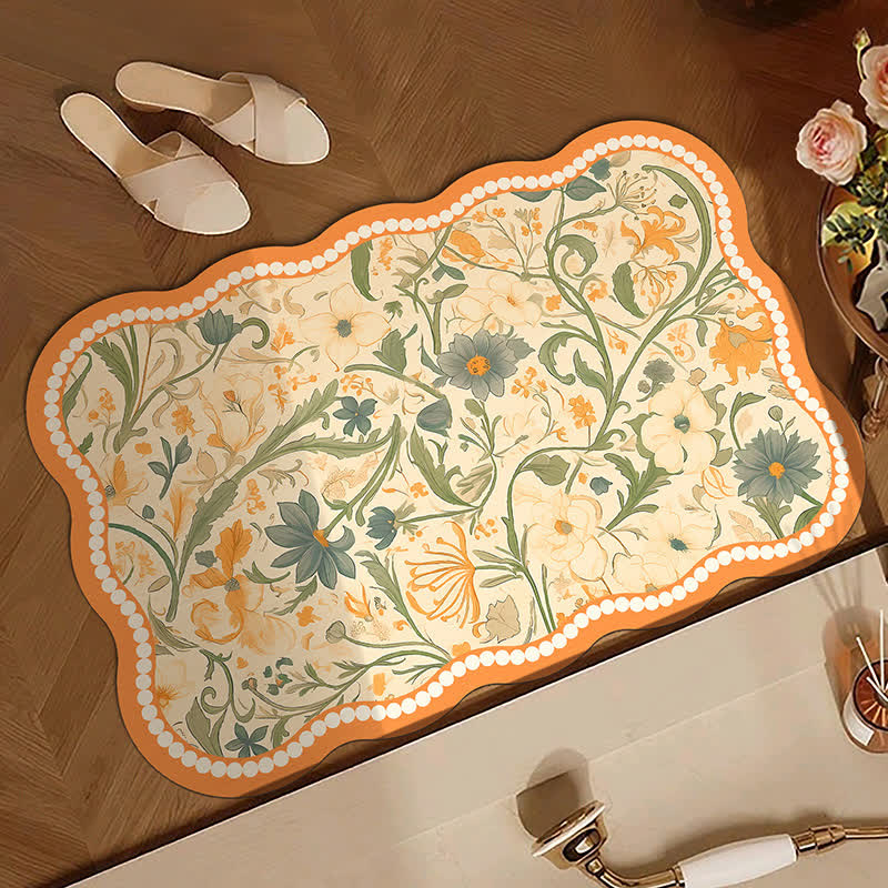 French Chic Diatom Mud Absorbent Bath Mat