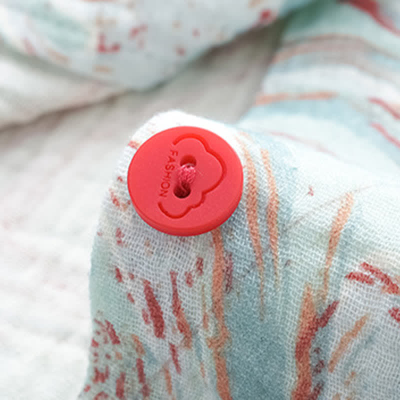 Blue Artistic Wave Camisole Nightgown