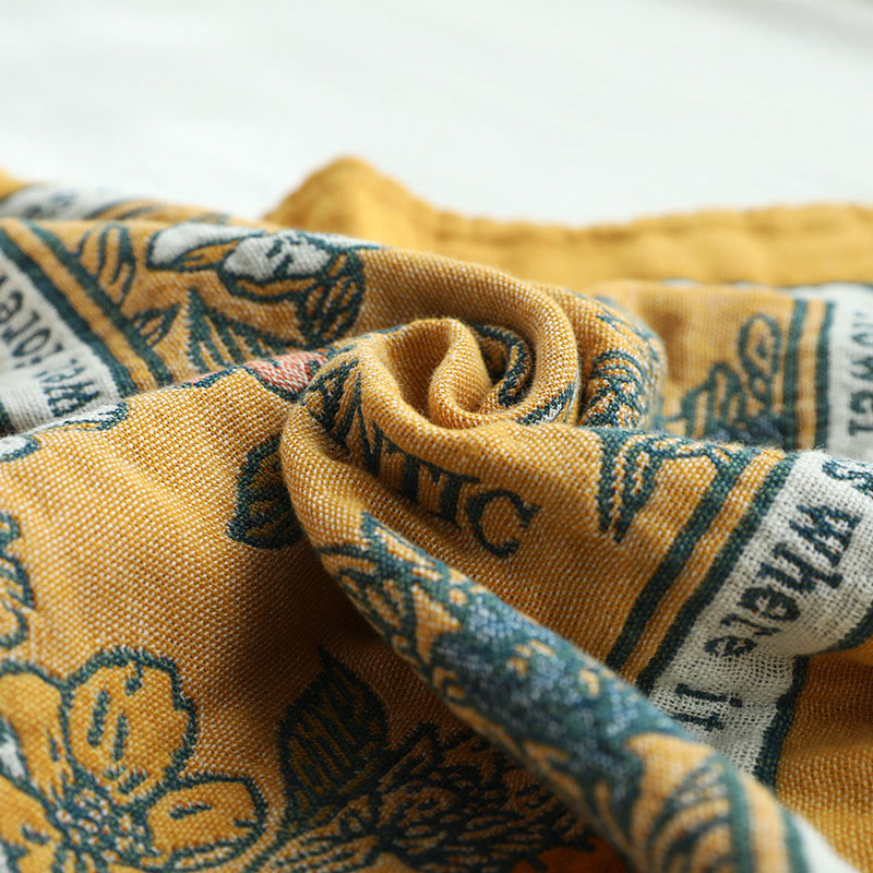 Ownkoti Summer Reversible Cotton Quilt Lightweight Blanket - image 4