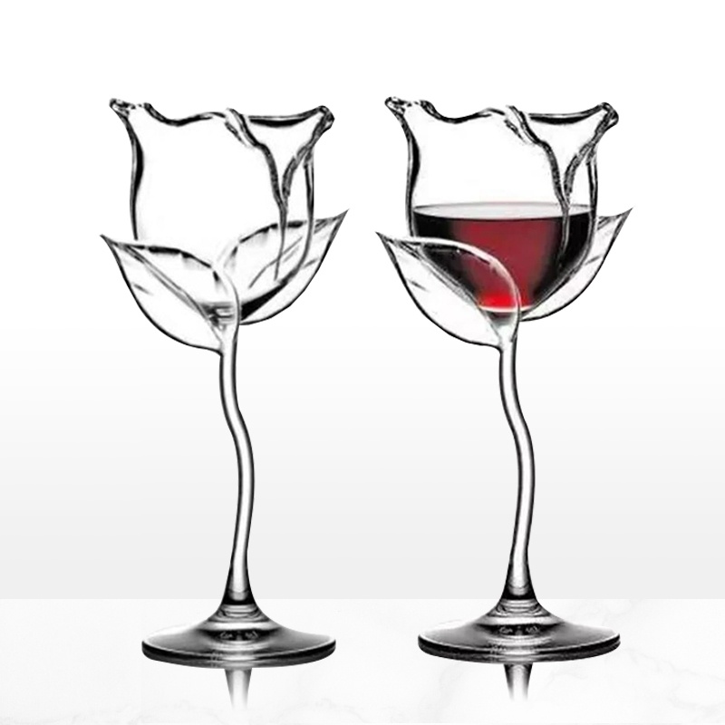 Rose Wine Glass（Handmade）