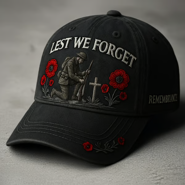 🌹Heroes Never Forgotten Remembrance Cap✝️ Keep Their Memory Alive