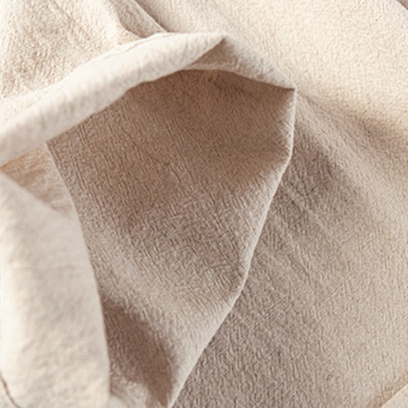 Soft V-Neck Bathrobe Sleepwear with Pockets