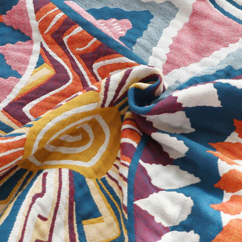 Nordic Throw Blanket Reversible Sofa Towel