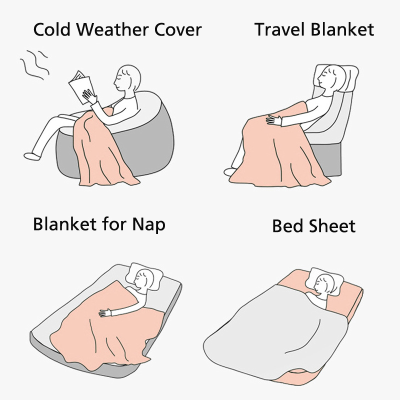 The Benefits of Knitted Sofa Blanket Couch Blanket With Tassels