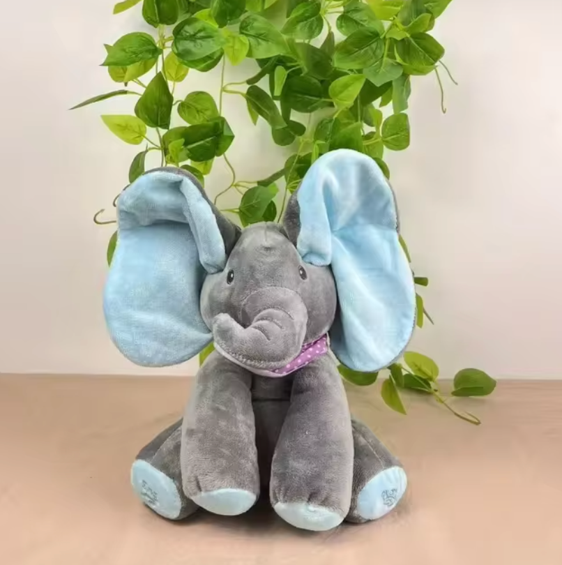 Peek a boo Talking Elephant - Familysplace