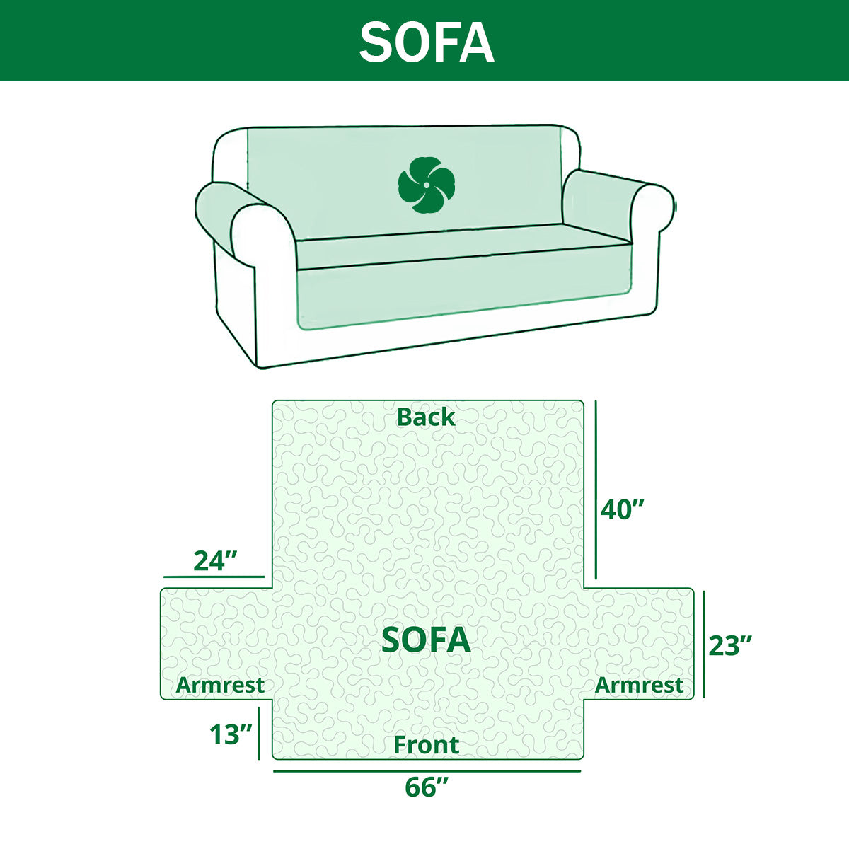 Jolly Paw Quilted Sofa Cover